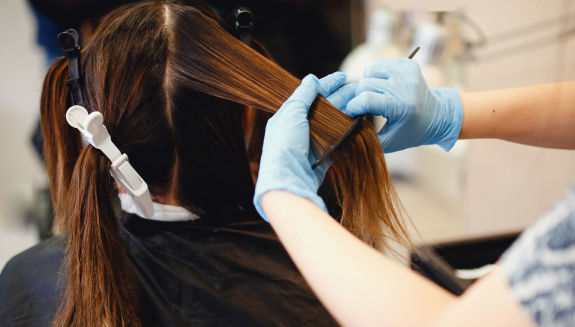 Keratin Hair Smoothing